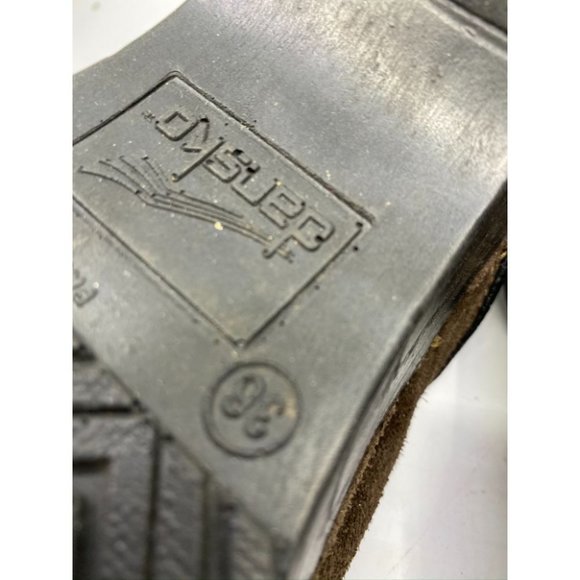 Dansko Brown Black Unisex Mules/Clogs Size 36/6 - Picture 7 of 8